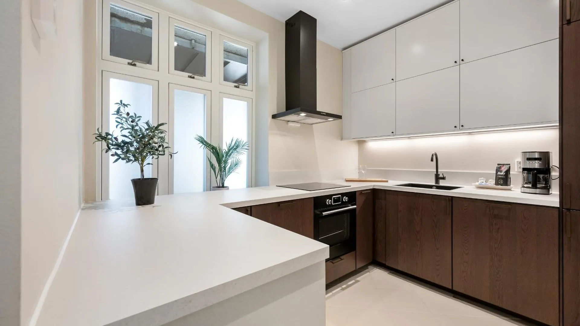 Modern Downtown Apartment With Great Views 卑爾根